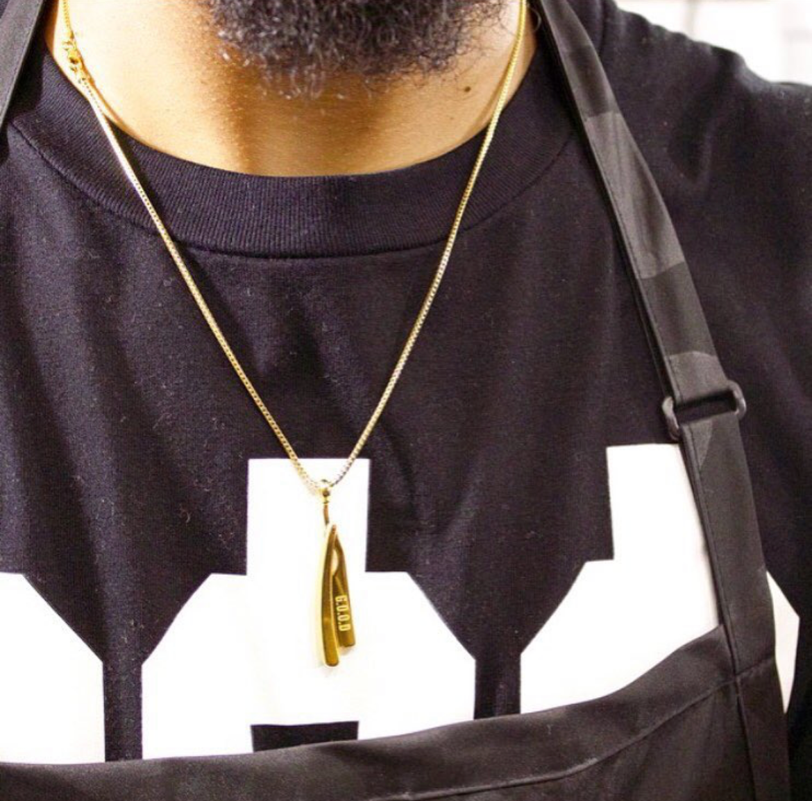 Straight Razor Pendant