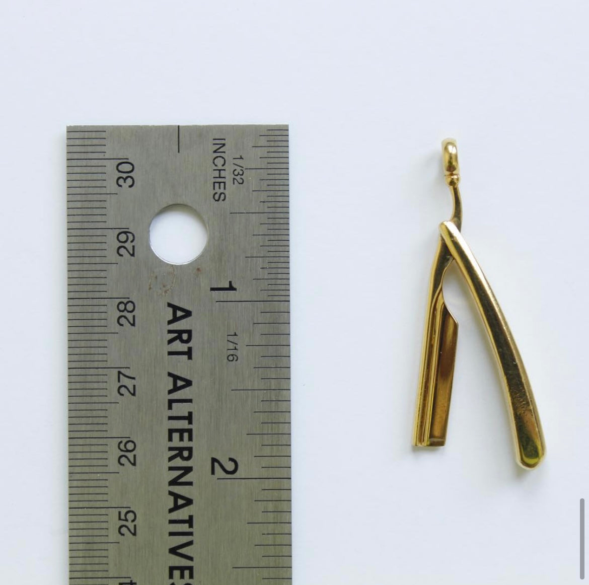 Straight Razor Pendant